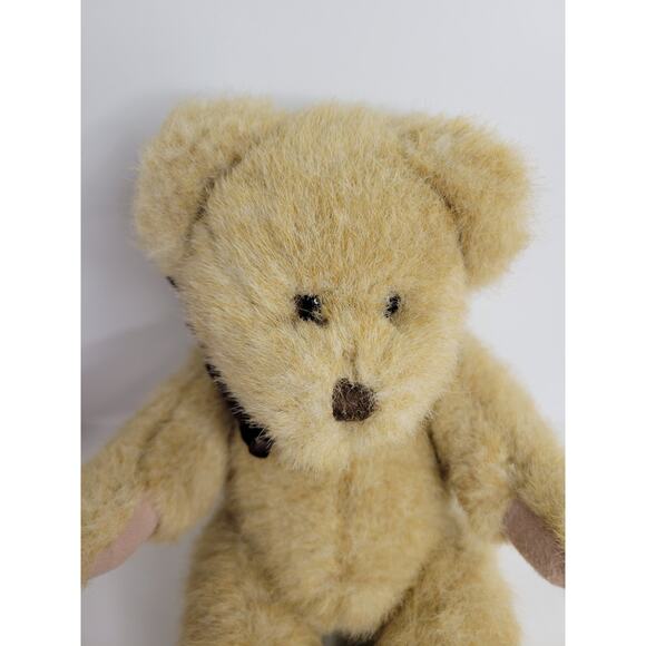 Vintage 1994 Brown 11" Stuffed Animal Teddy Bear Moveable Legs Arms Head - Picture 5 of 7